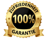 Zufriedenheitsgarantie Siegel